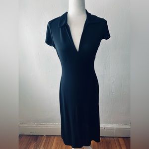 Banana Republic Little Black Midi Dress